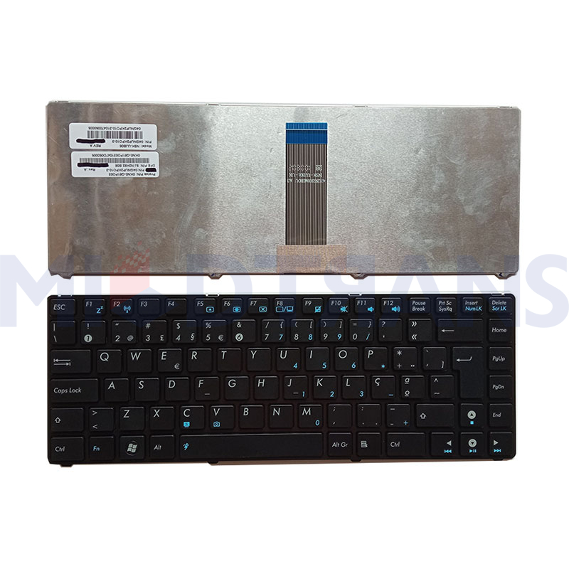 PO لـ ASUS EEE PC EPC 1201 1215 U20 U20A UL20 1201HA لوحة مفاتيح الكمبيوتر المحمول