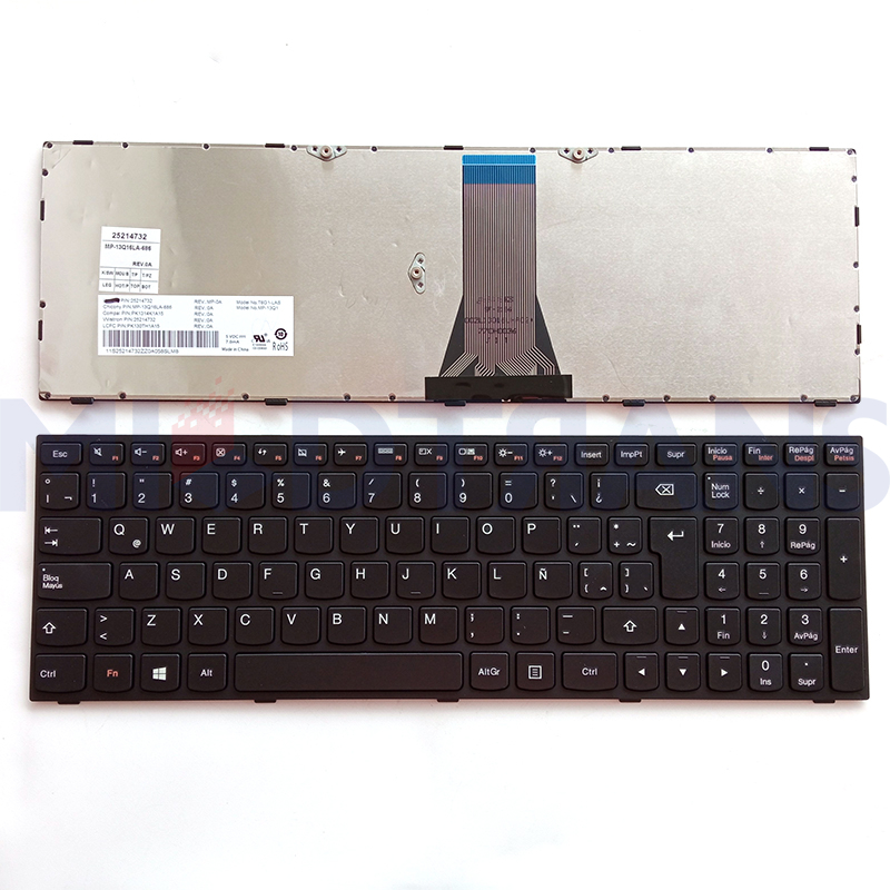 لوحة مفاتيح LA للوحة مفاتيح الكمبيوتر المحمول Lenovo G50-70